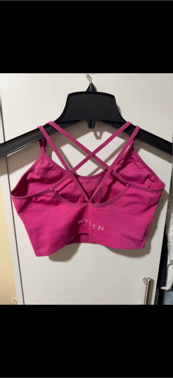 NVGTN Pink Seamless Sports Bra - M - photo 2