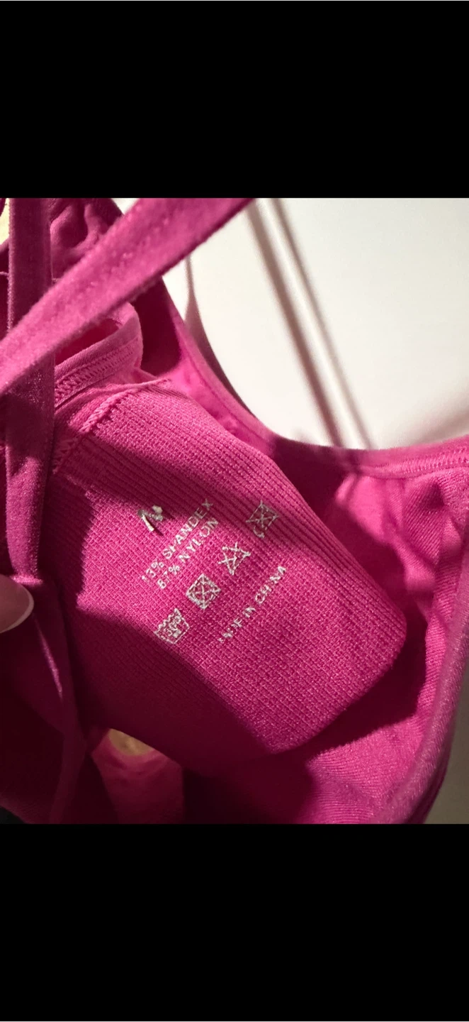 NVGTN Pink Seamless Sports Bra - M - photo 3
