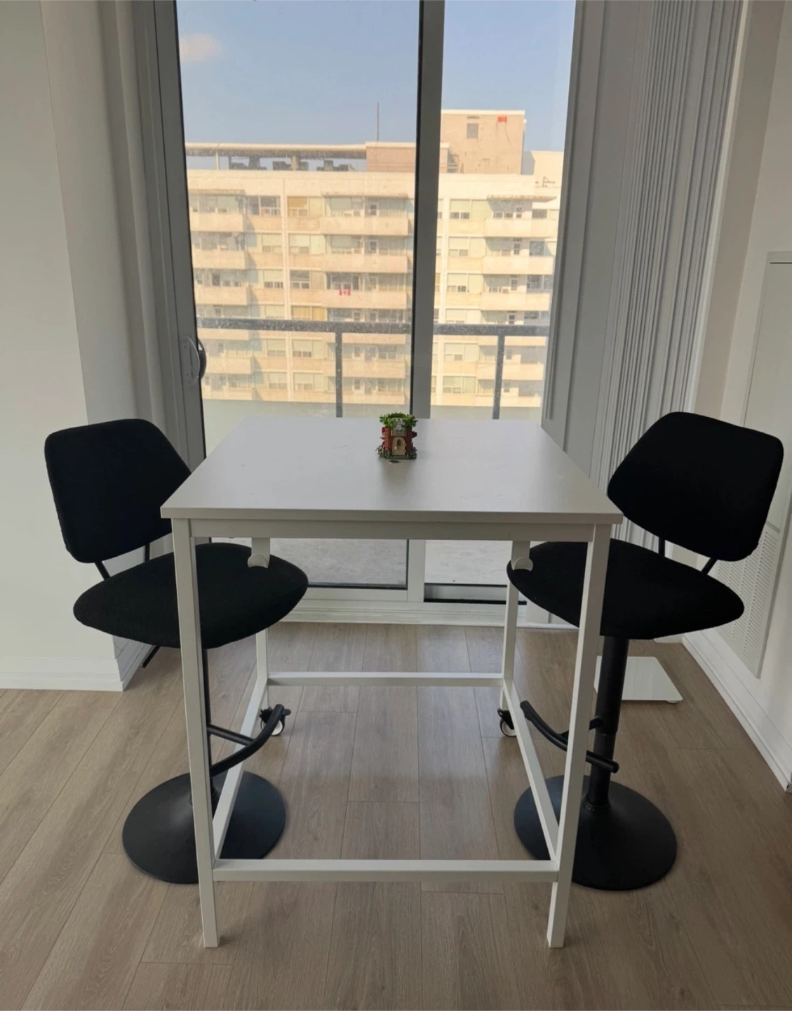 IKEA Bjorkudden Bar Table with Two Stools