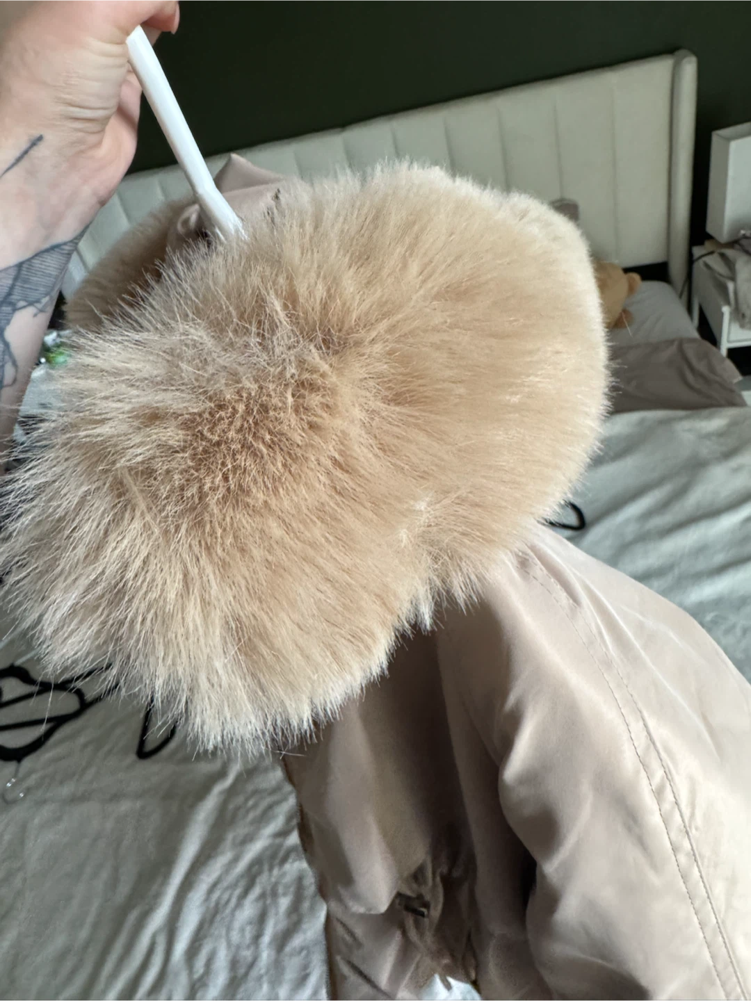 Beige Winter Jacket - photo 2