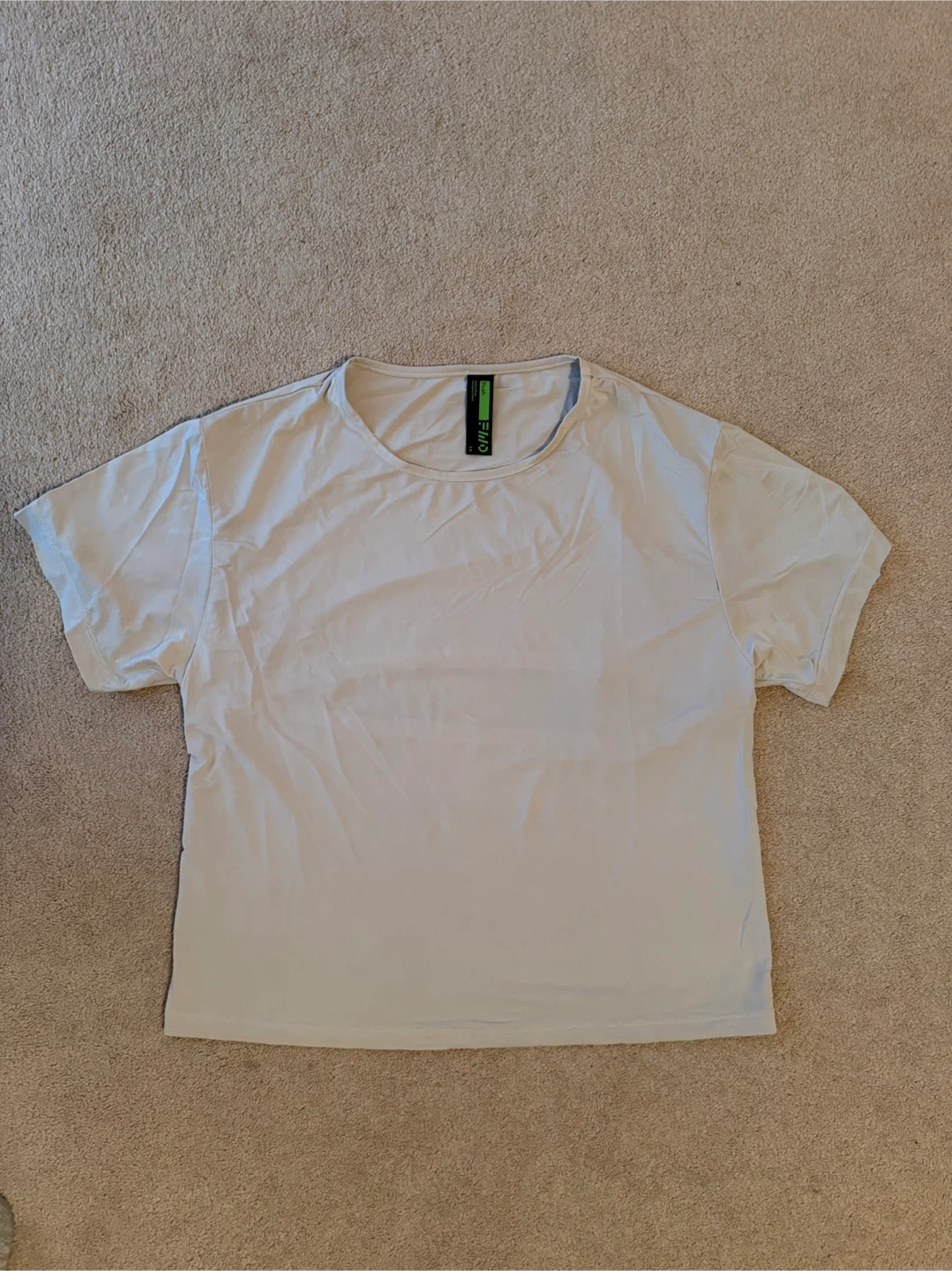 Cropped Workout Shirt