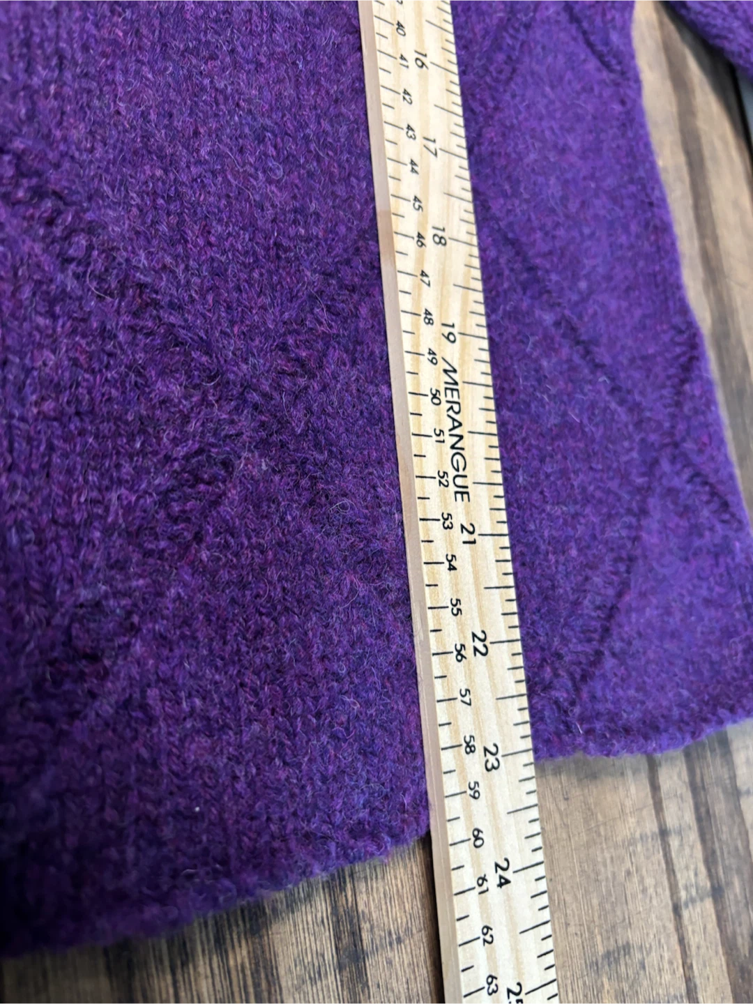 Tara Jarmon Purple Wool Turtleneck Sweater - photo 4