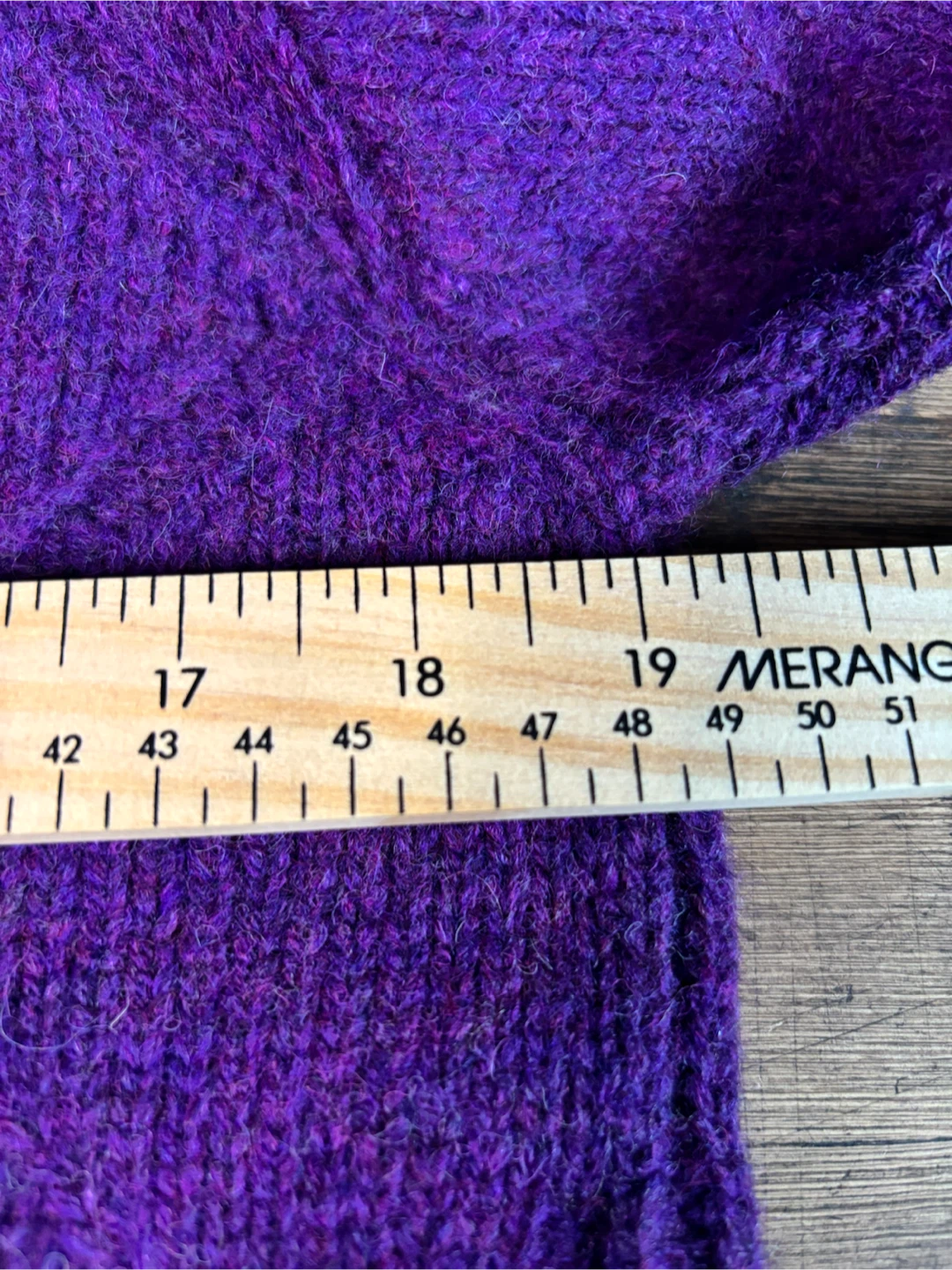 Tara Jarmon Purple Wool Turtleneck Sweater - photo 5