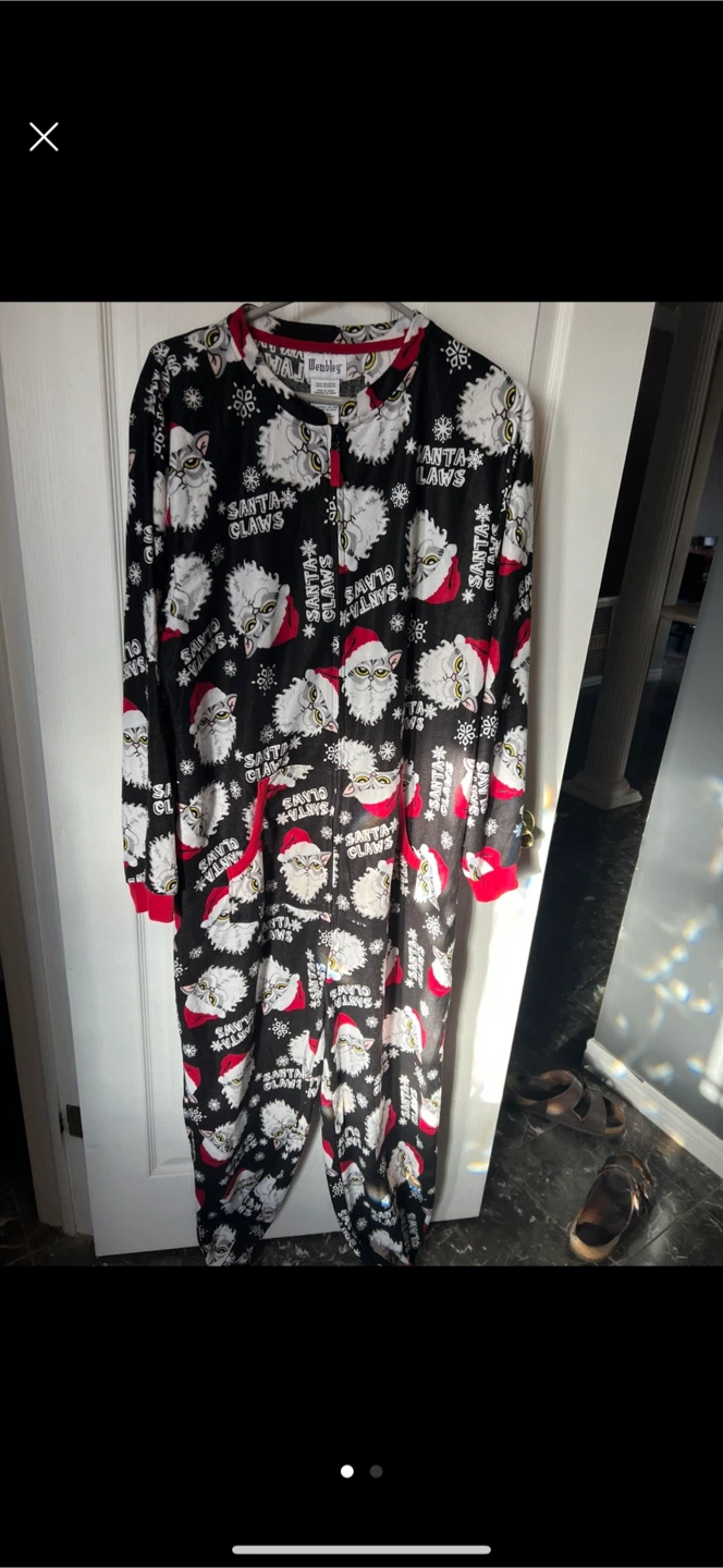 Wembley Santa Claws One-Piece Pajamas