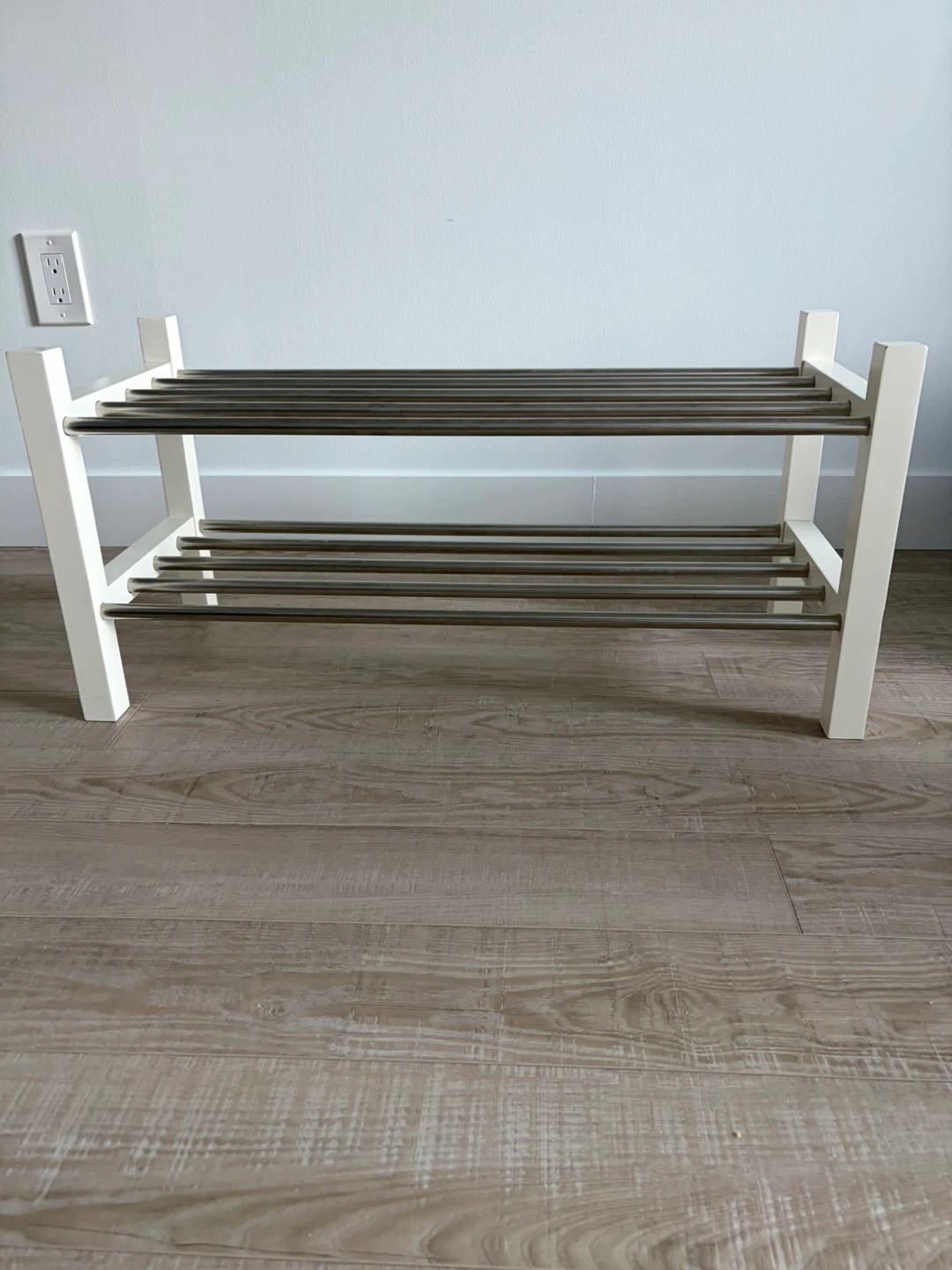 IKEA Shoe Rack White - photo 2