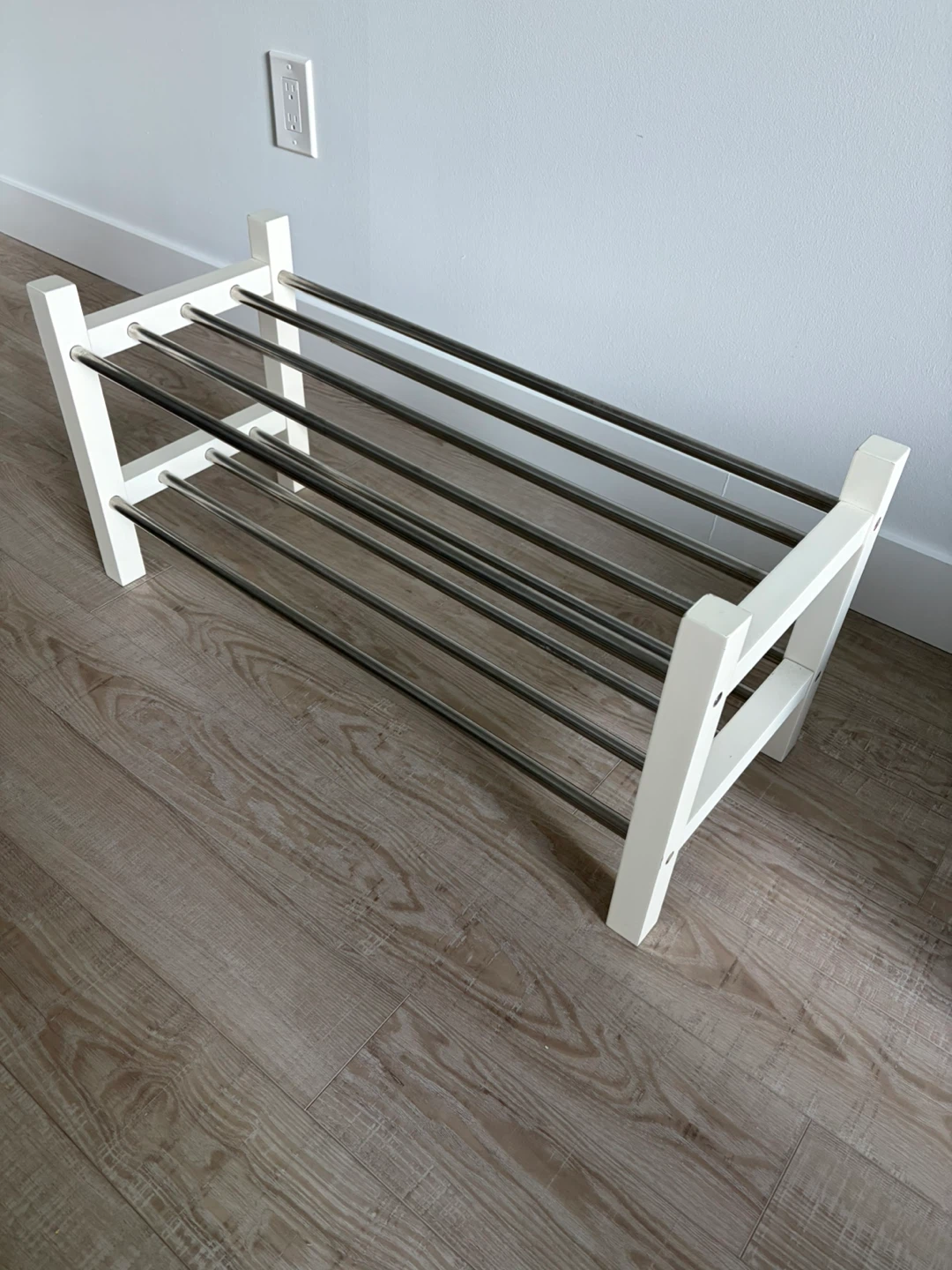IKEA Shoe Rack White - photo 3