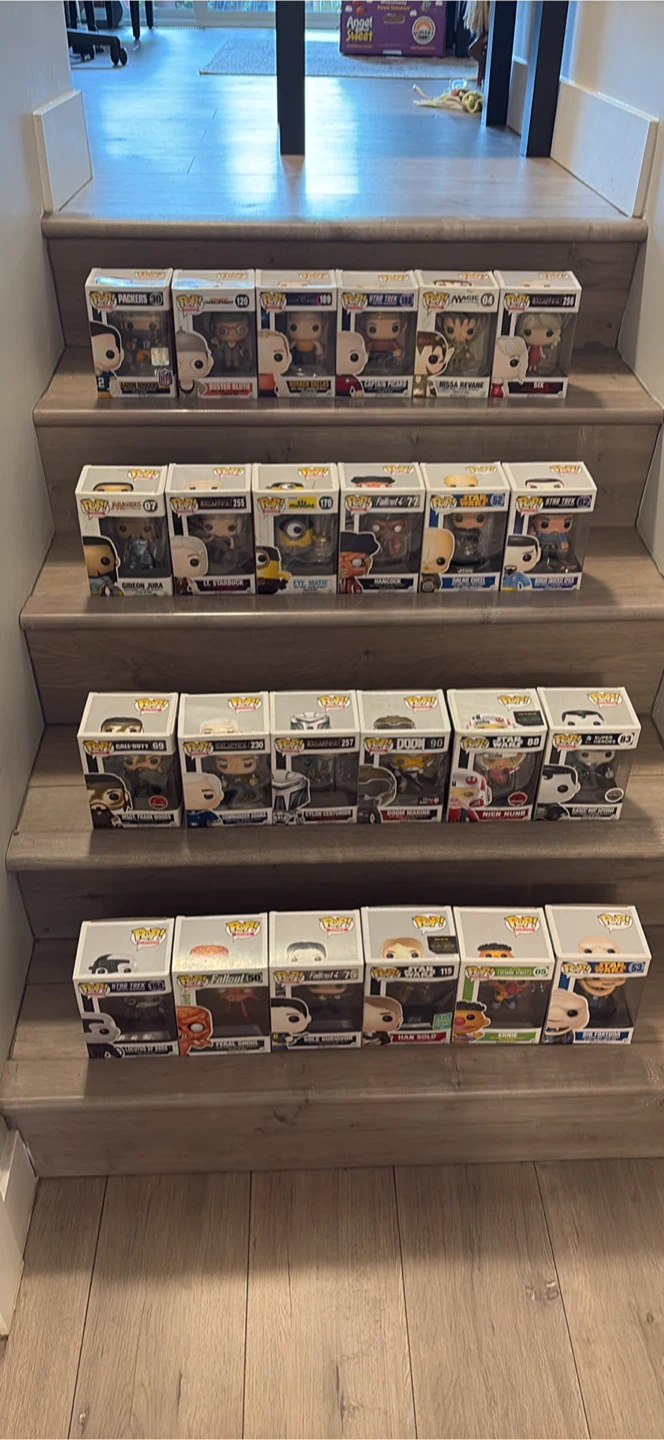 Large Collection of Funko Pop Figures
