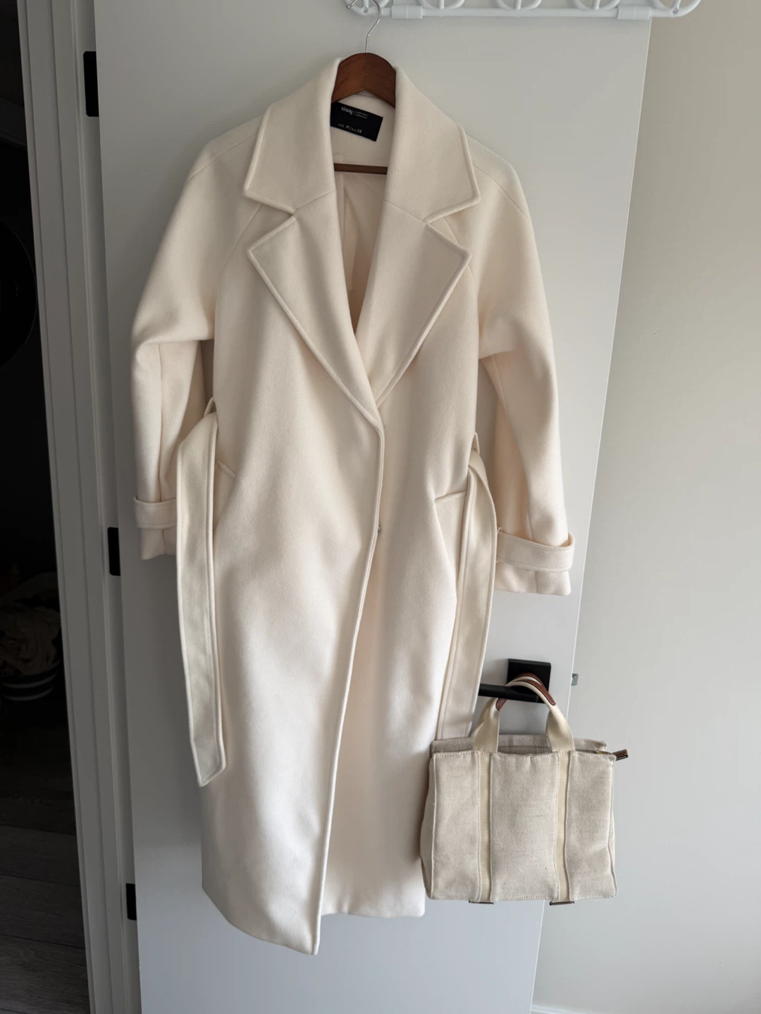 Cream Long Coat