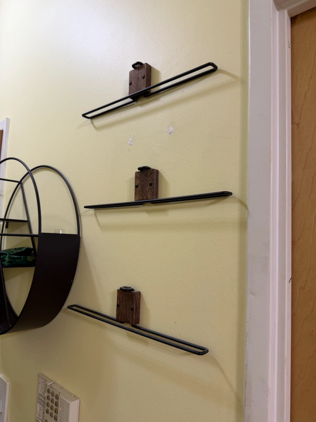 Shelves for sunglasses