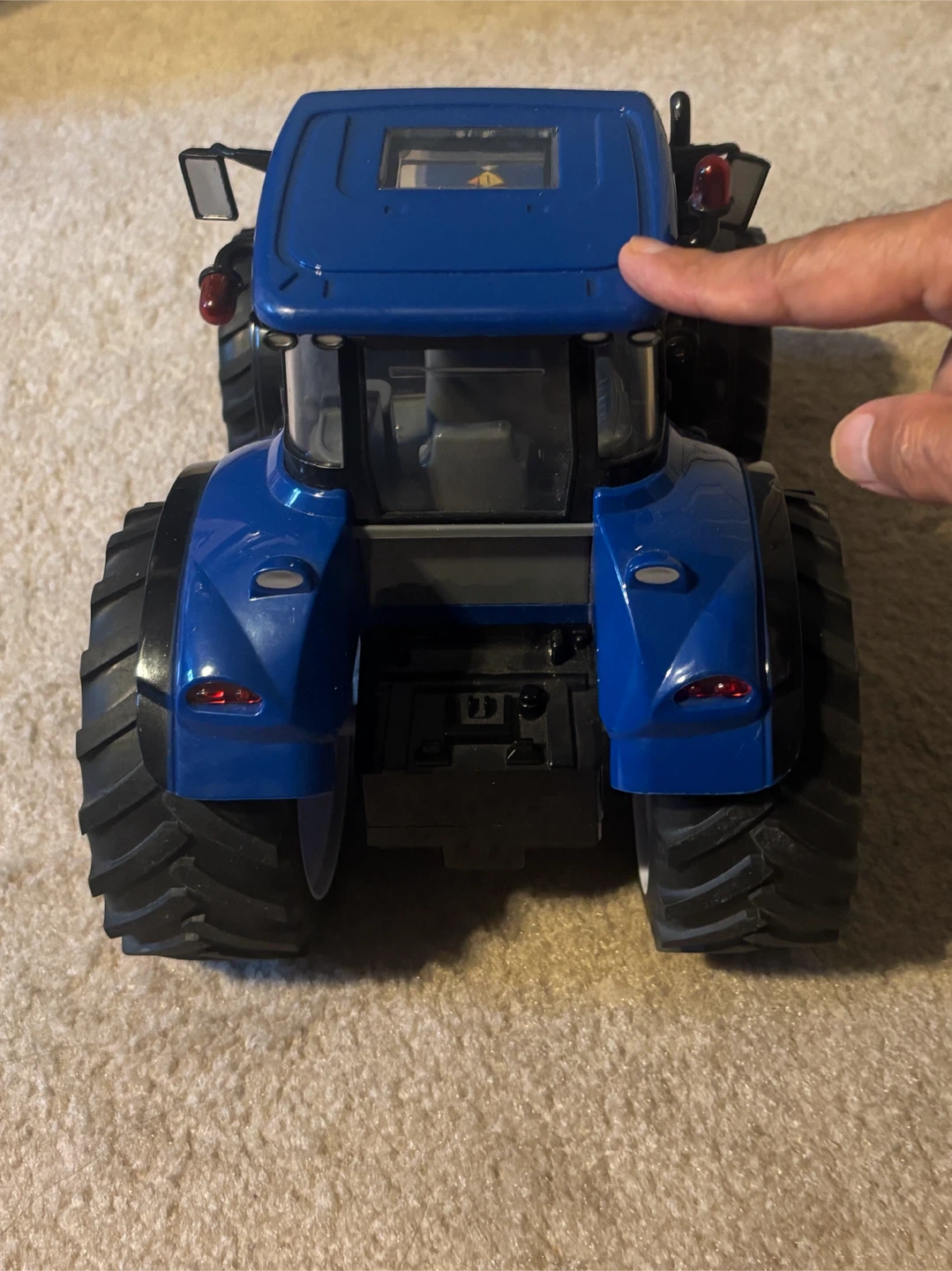 Blue Toy Tractor (with lights & sound) - photo 2