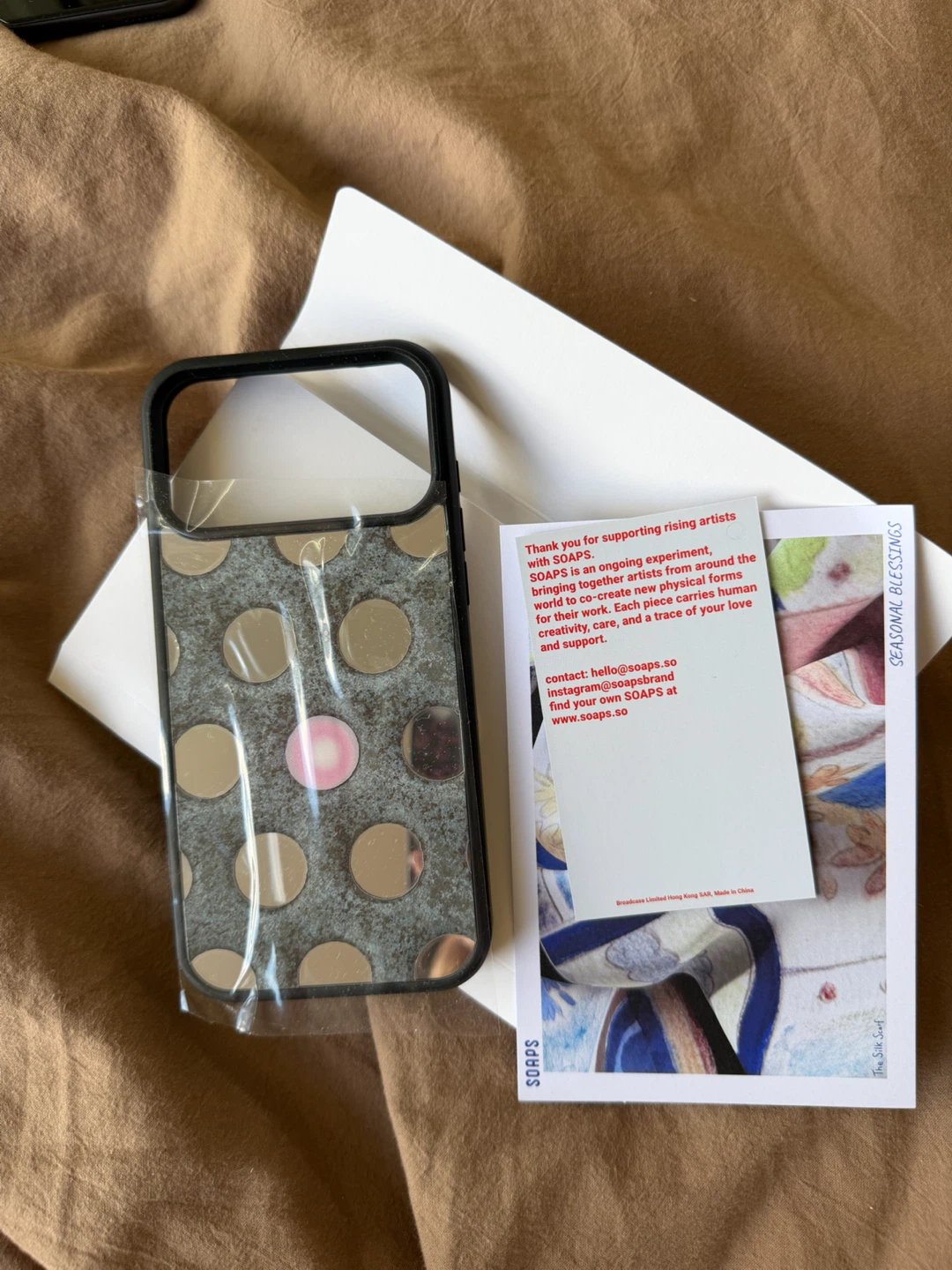 SOAPS Phone Case for 17 pro max