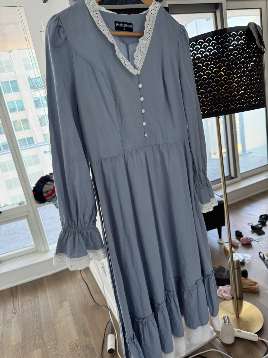 Scarlet Darkness blue dress