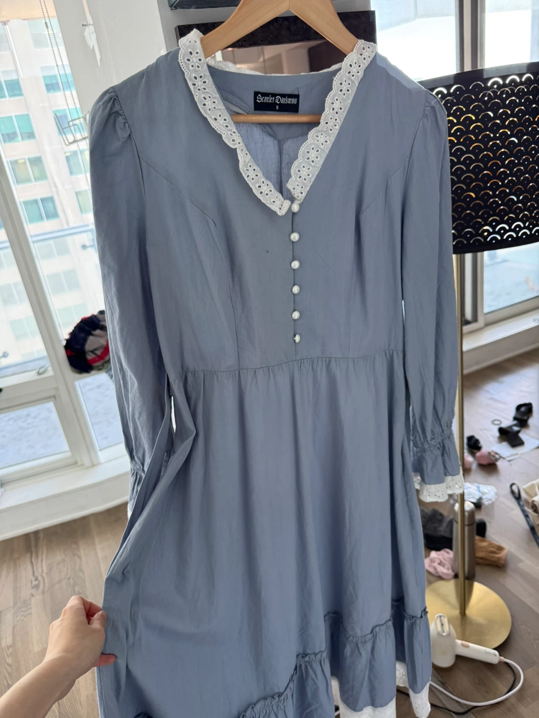 Scarlet Darkness blue dress - photo 4