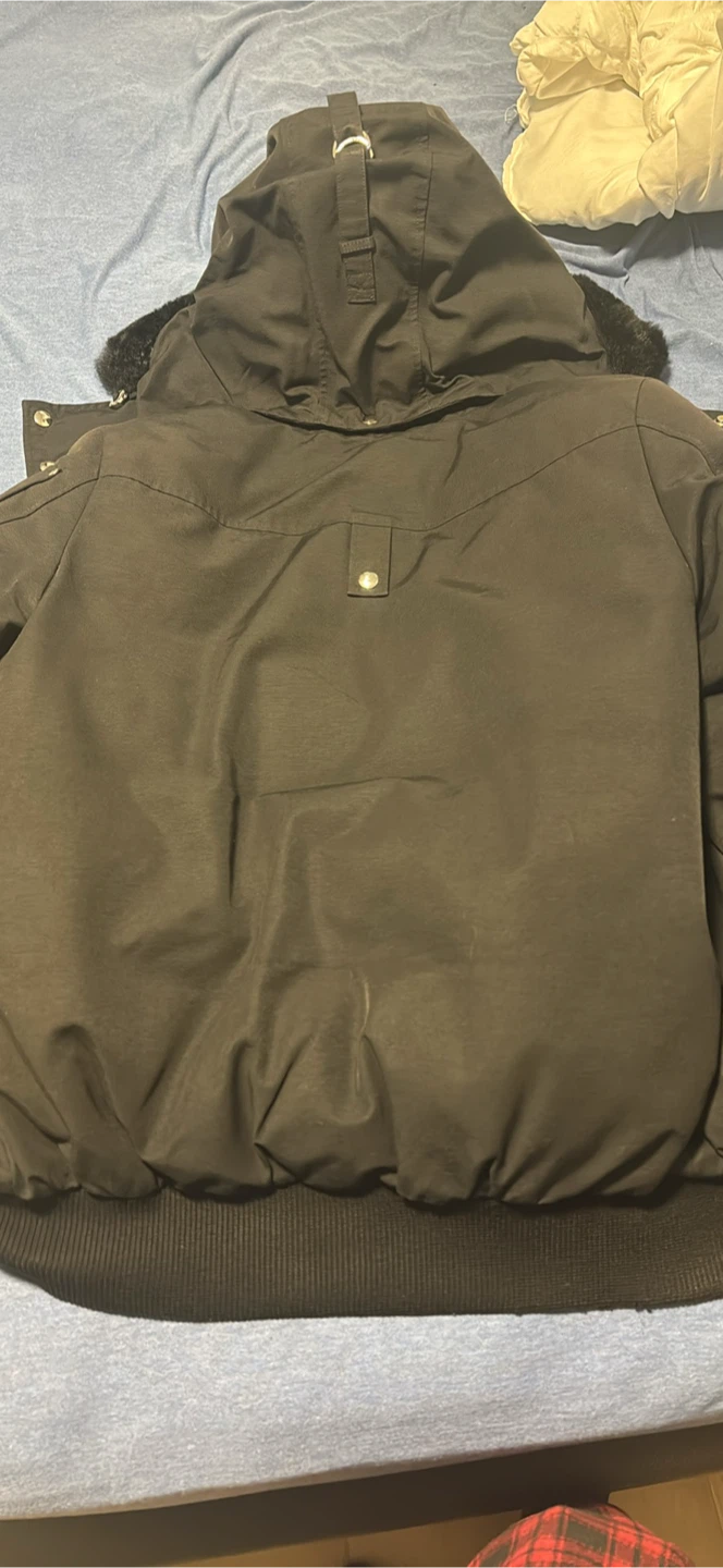 Moose Knuckles Down Filled Bomber Jacket