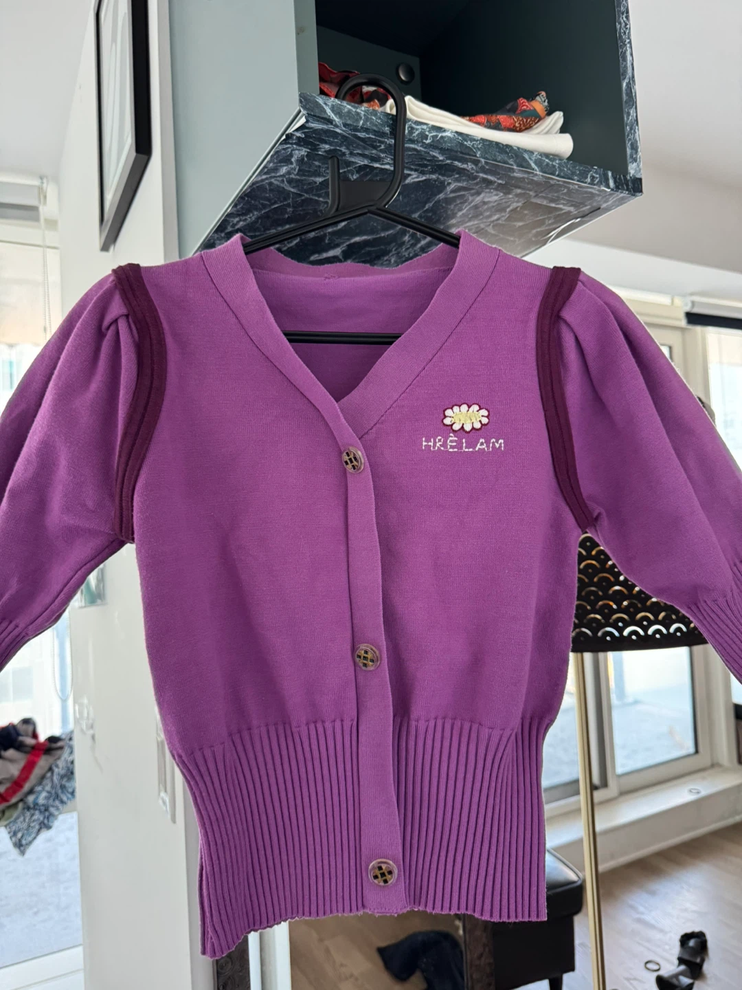 Hrelam V-Neck Cardigan - photo 3