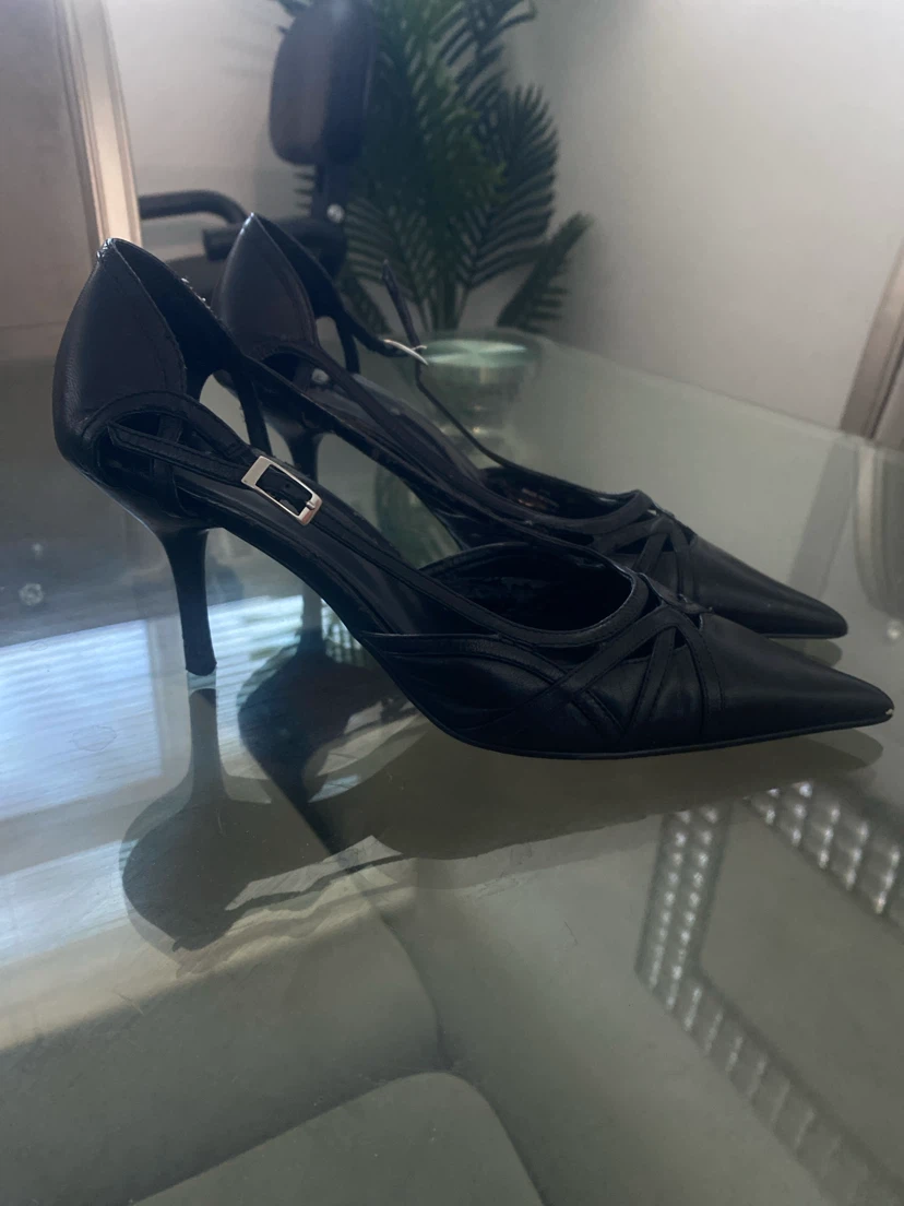 ALDO Black Pointed-Toe Heels - photo 2