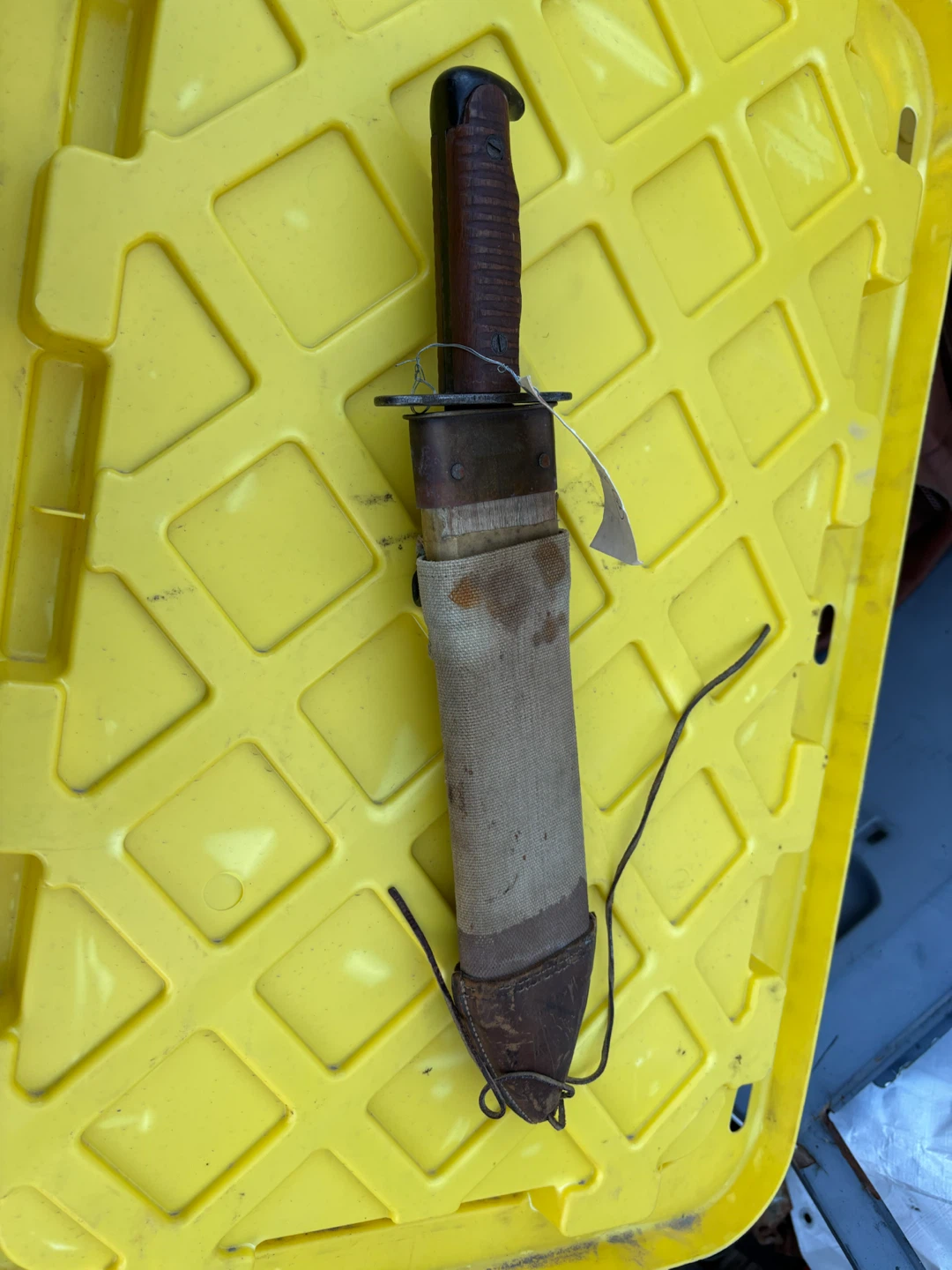 1917 Bolo Knife with Sheath - photo 4