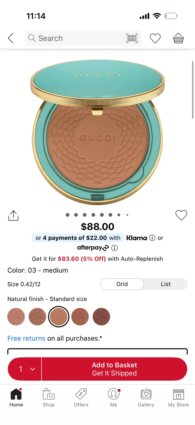 Gucci Poudre De Beauté Éclat Soleil - 03 Medium