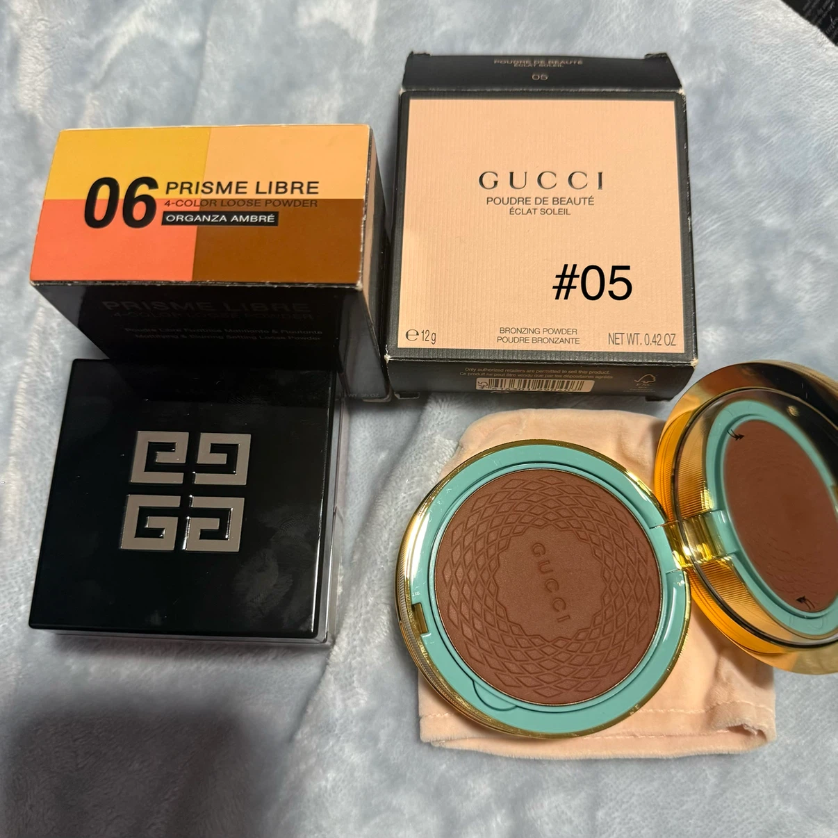 Luxury Makeup Bundle: Gucci, Givenchy, and Anastasia