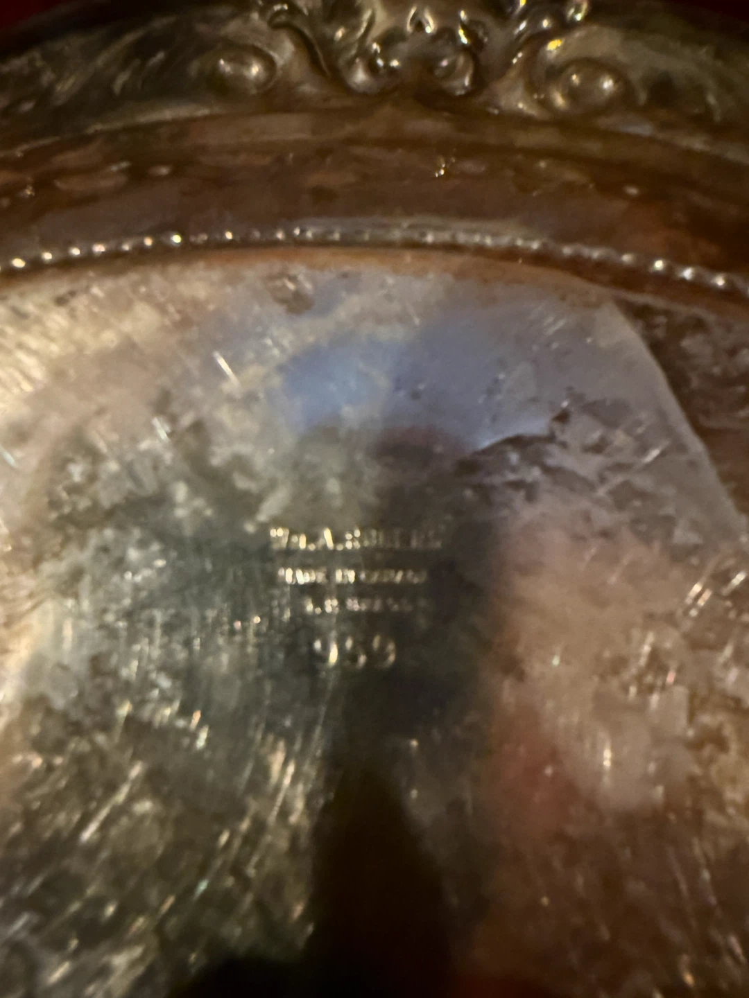 Wm. A. Rogers Silver Plated Serving Tray - photo 2