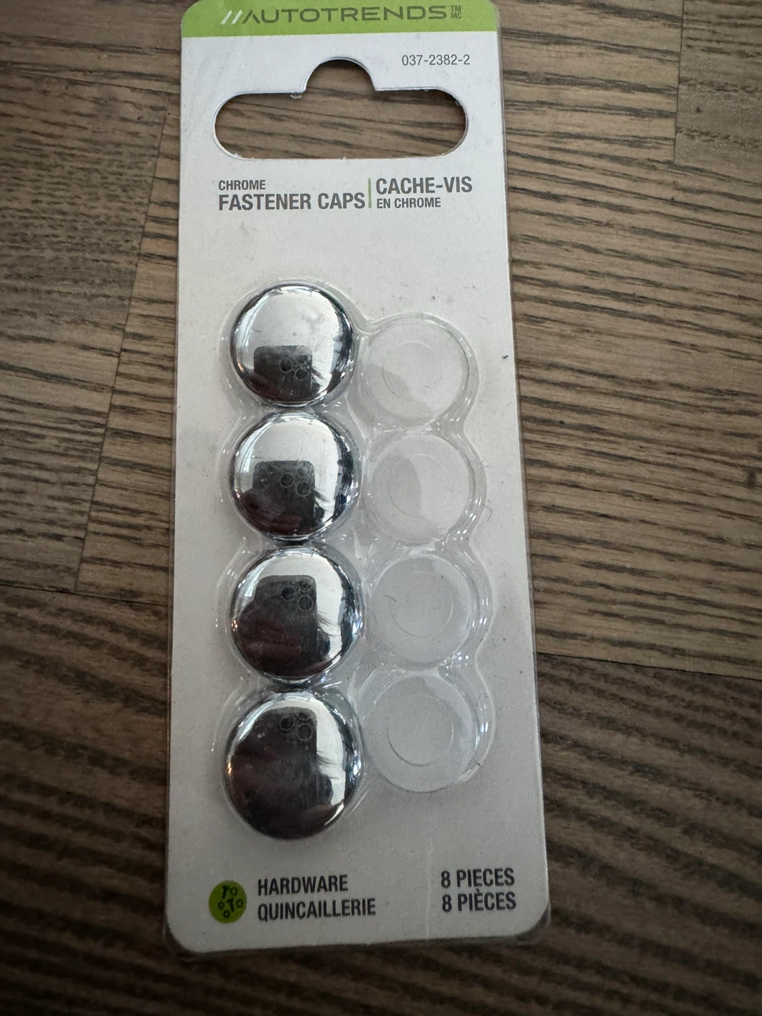 Autotrends Chrome Fastener Caps - photo 2
