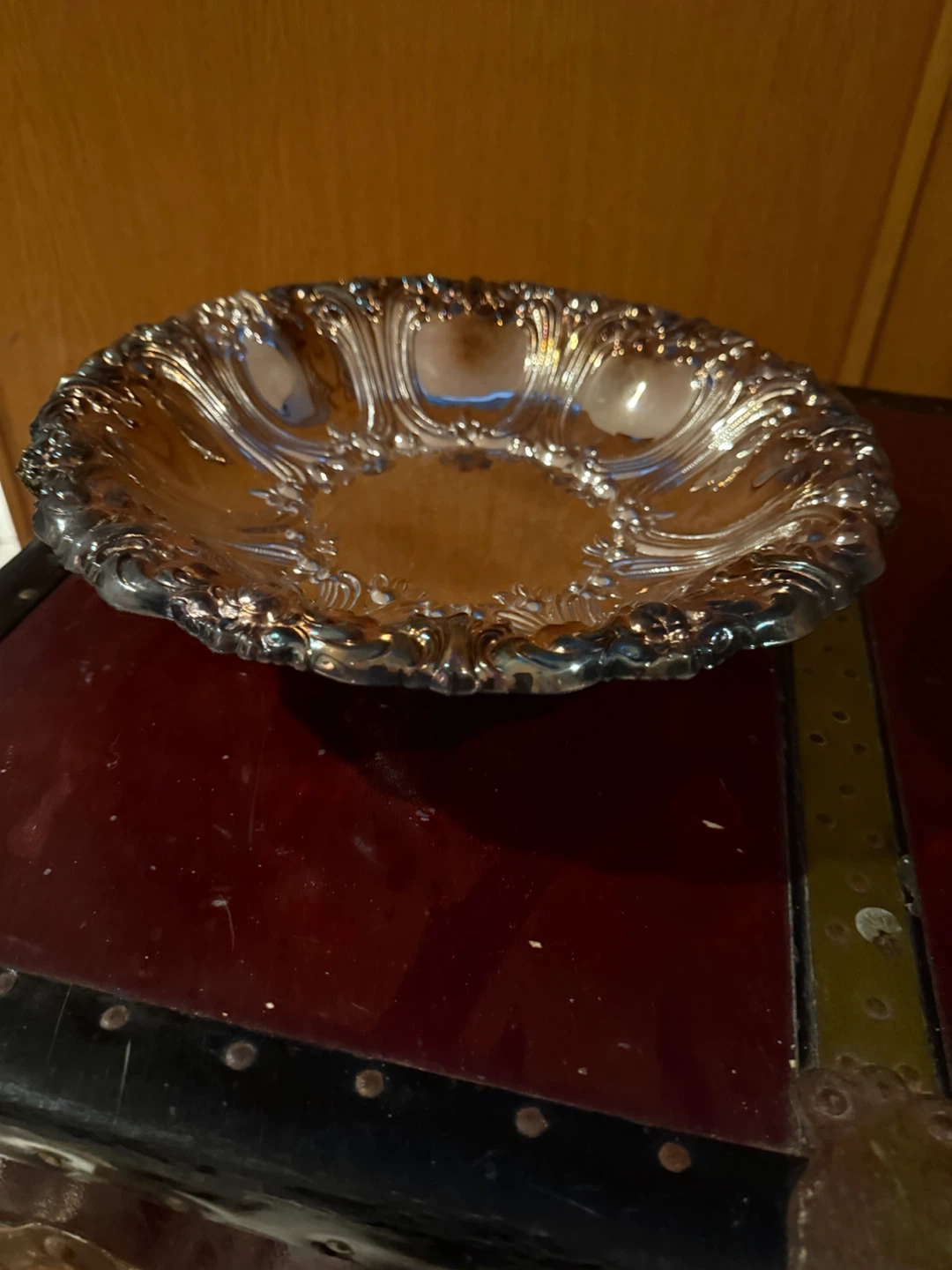 Wm. A. Rogers Silver Plated Decorative Bowl