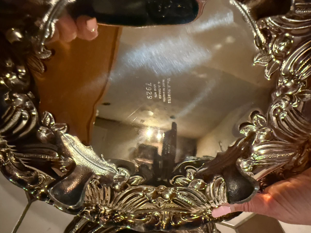 Wm. A. Rogers Silver Plated Decorative Bowl - photo 2