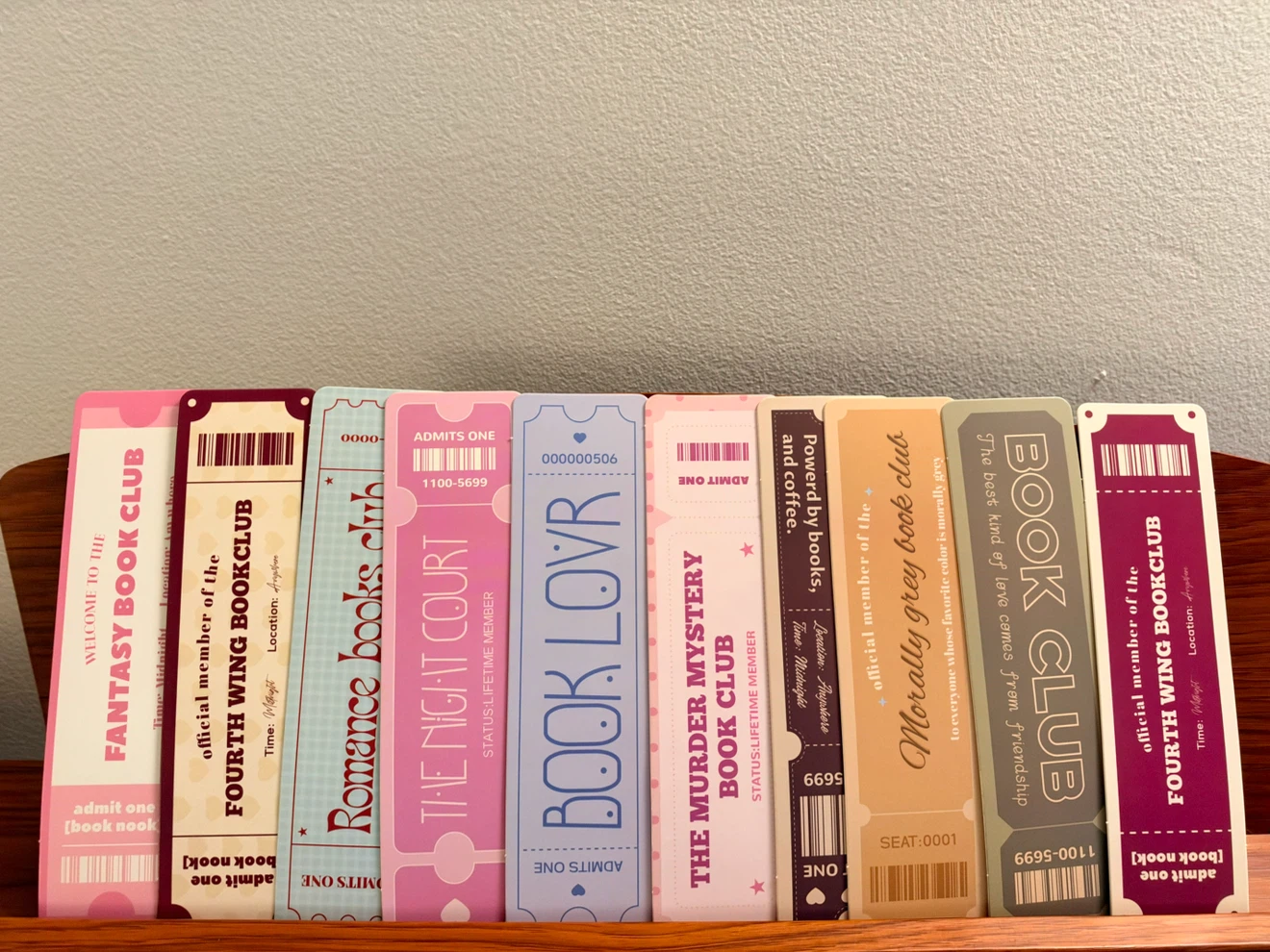 Set of 27 Book Lovers Club Bookmarks - photo 2