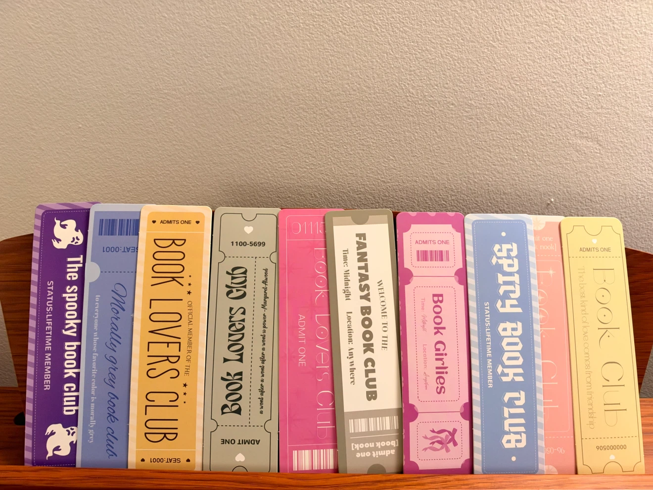 Set of 27 Book Lovers Club Bookmarks - photo 3