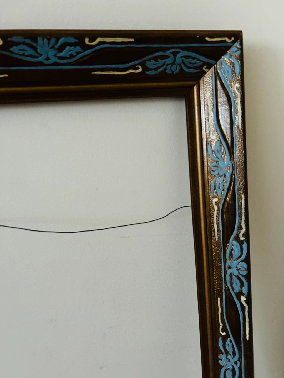 HUGE 36 by 28-inch VINTAGE Picture Frame