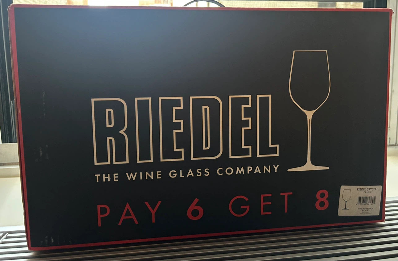 Riedel Vinum Bordeaux Wine Glasses (Set of 8)