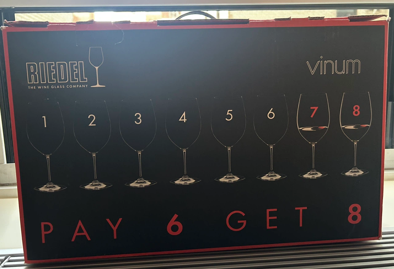 Riedel Vinum Bordeaux Wine Glasses (Set of 8) - photo 2