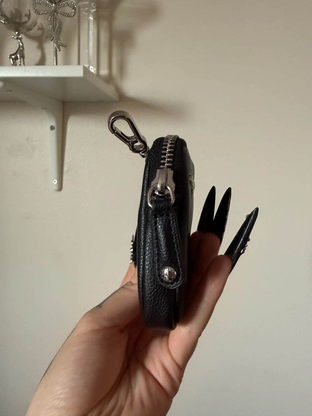 Karl Lagerfeld Paris Black Mini Pouch - photo 3
