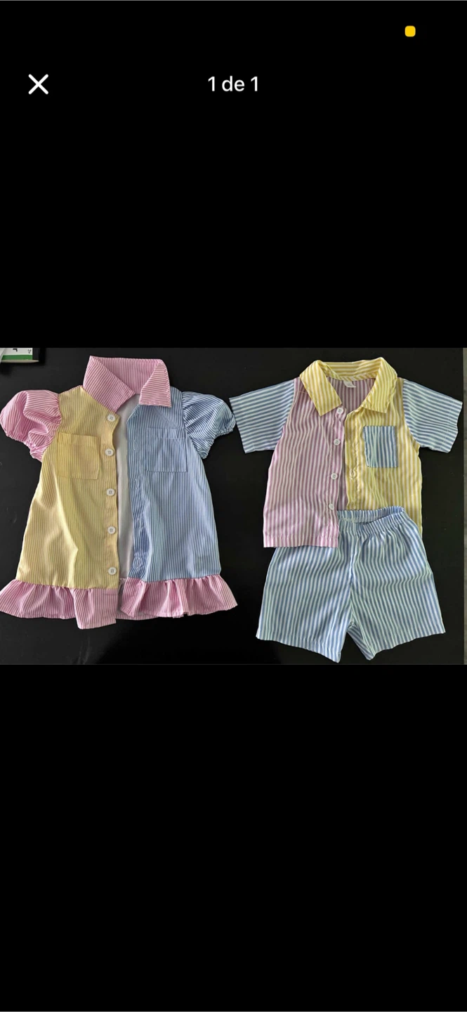 Two-piece children's outfits