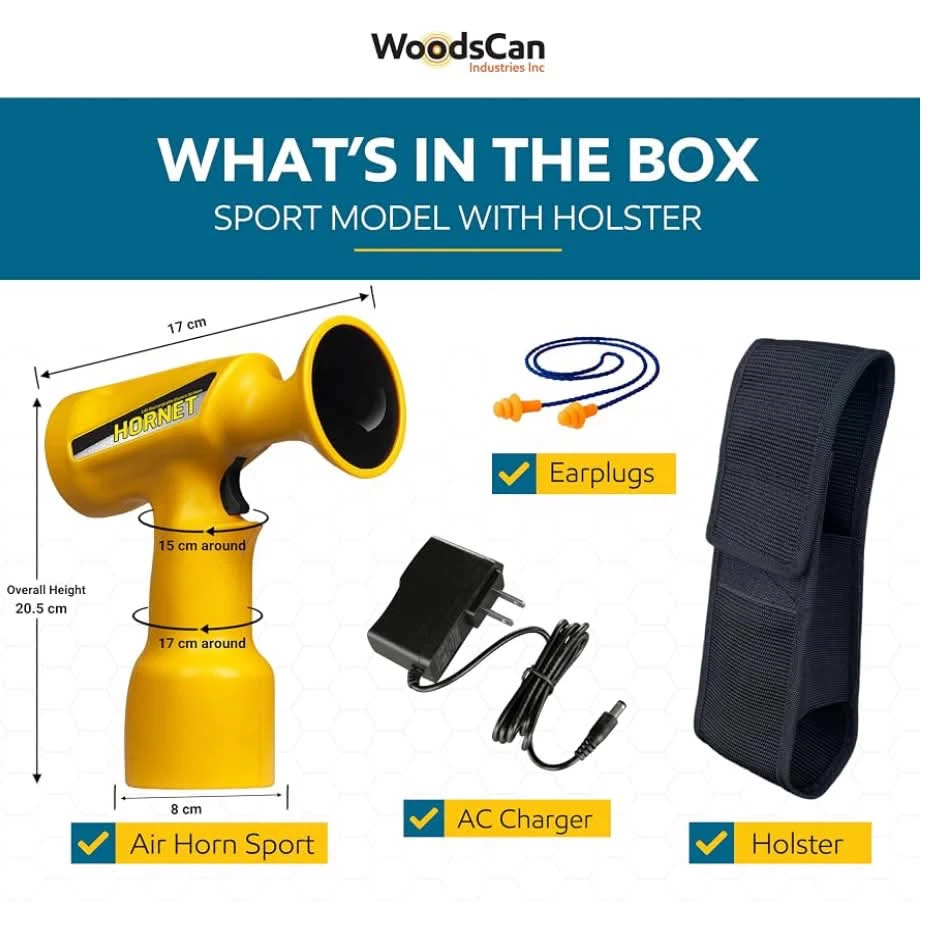 WoodsCan Hornet Rechargeable Electric Air Horn - photo 4