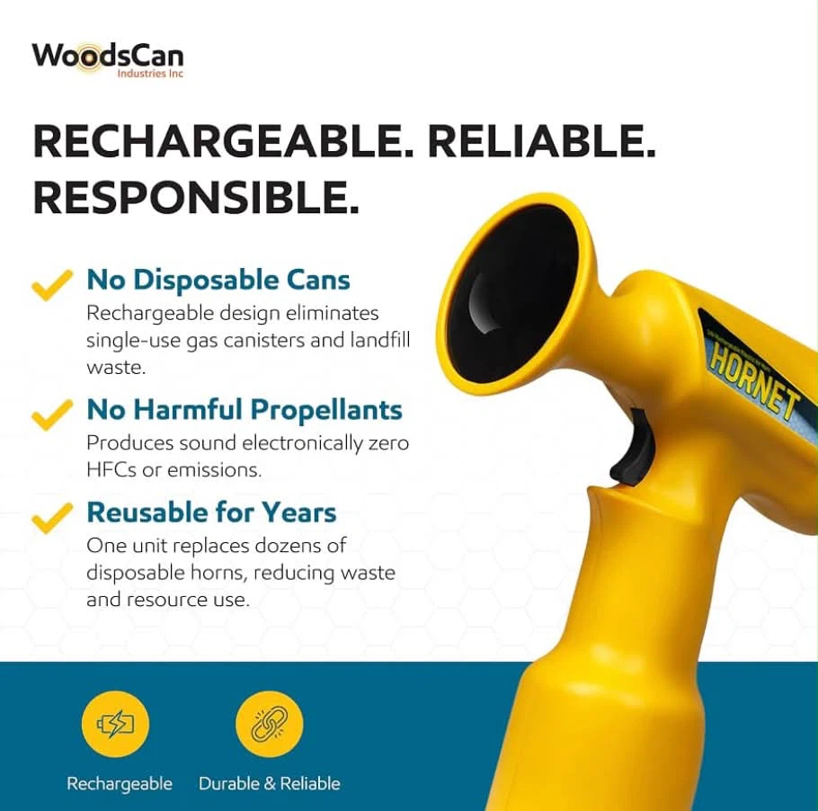 WoodsCan Hornet Rechargeable Electric Air Horn - photo 5