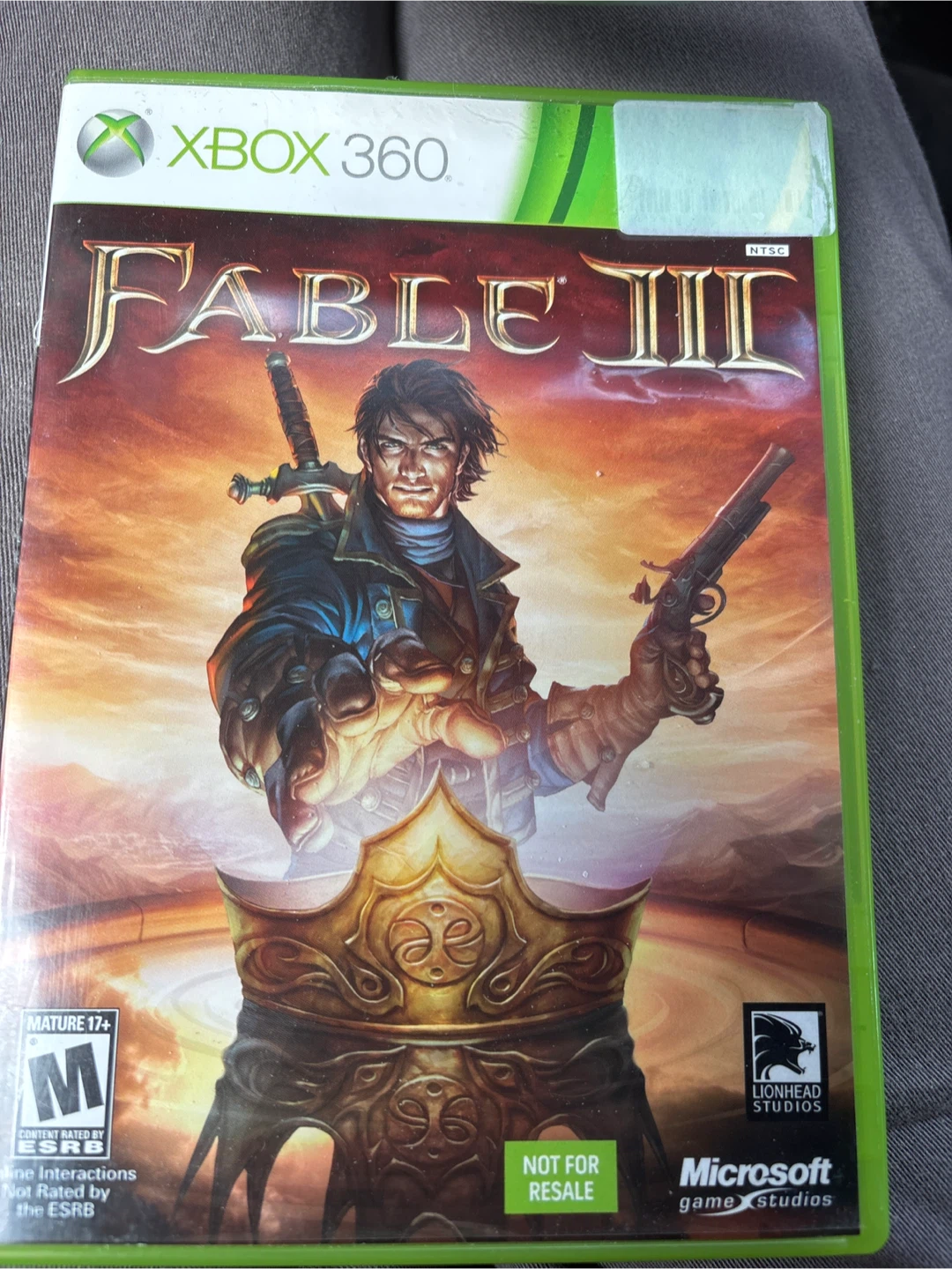 The Elder Scrolls V: Skyrim and Fable III for Xbox