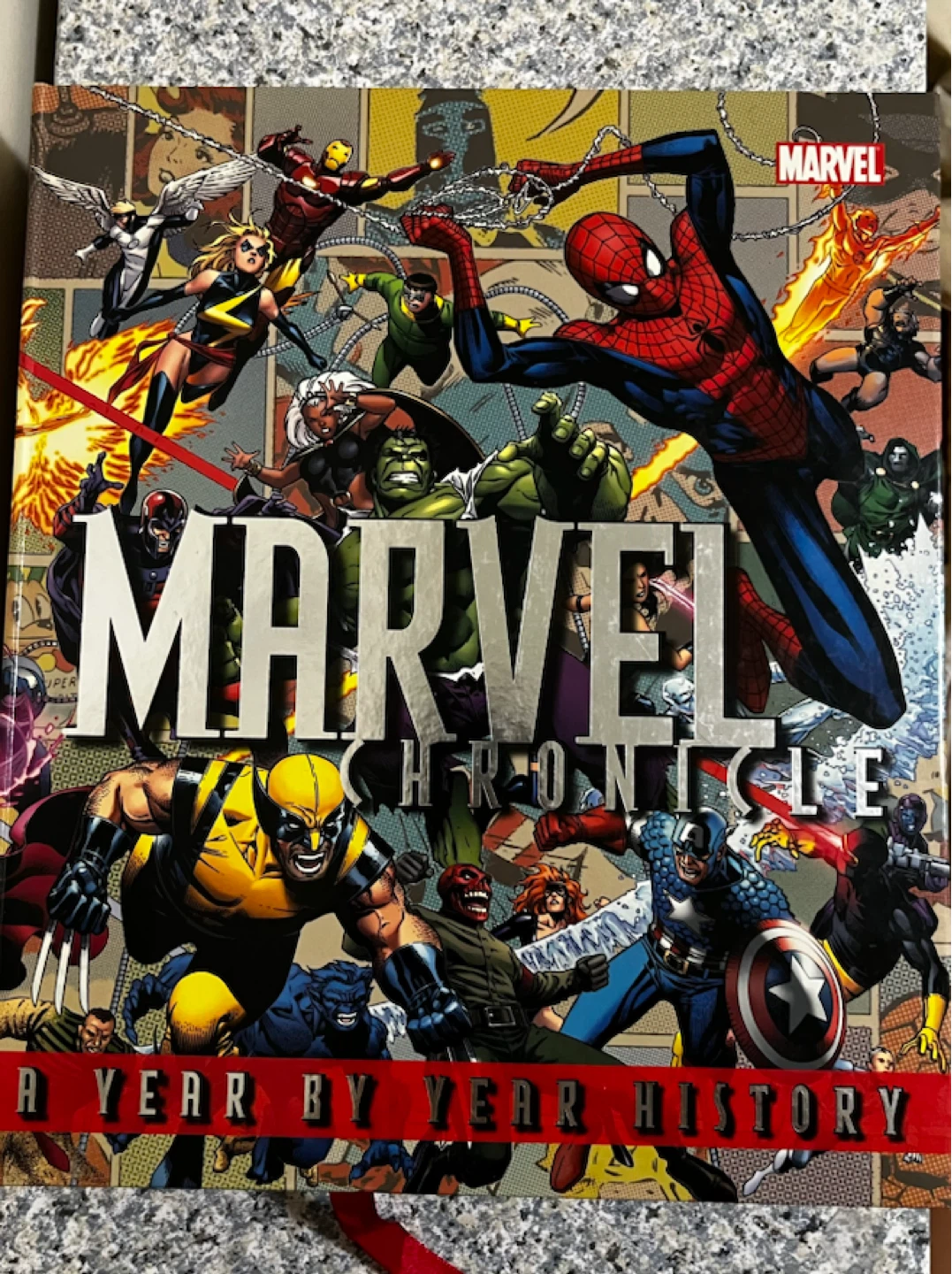 Marvel Chronicle: A Year By Year History Hardcover Book
