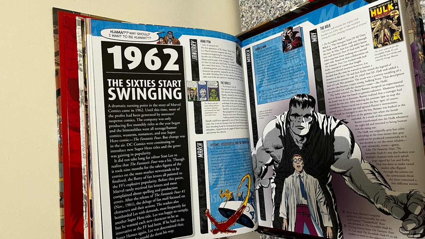 Marvel Chronicle: A Year By Year History Hardcover Book - photo 2