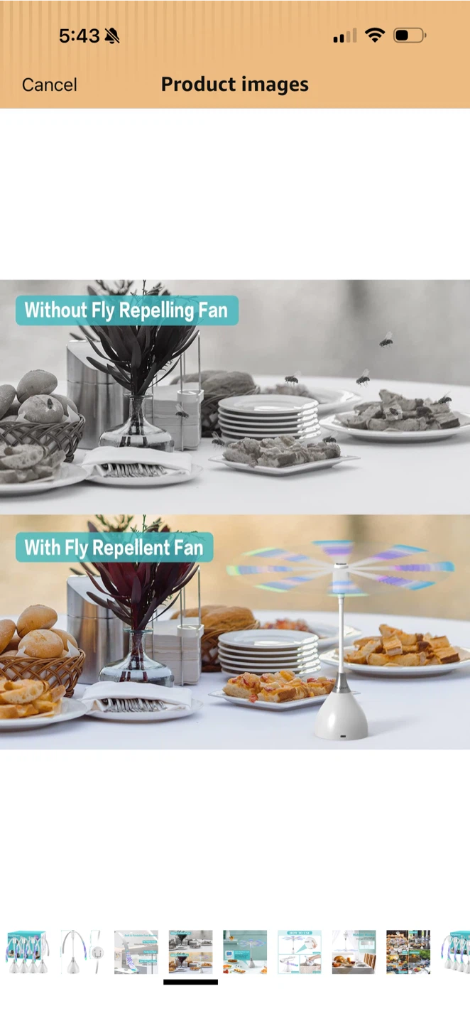Neijiaer Fly Repelling Fans - 4 Pack - photo 5
