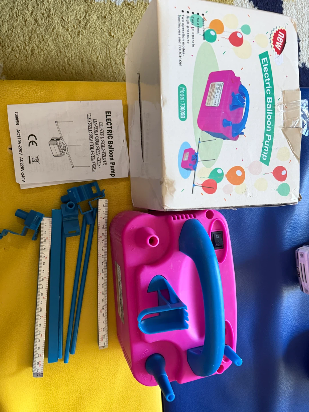 Electric Balloon Pump with Adjustable Sizer - photo 4