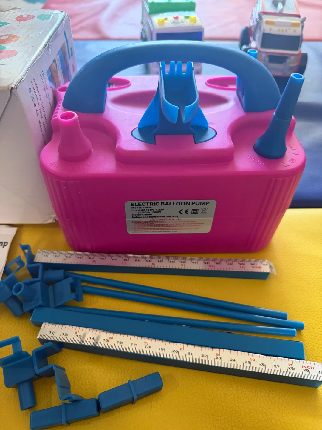Electric Balloon Pump with Adjustable Sizer - photo 5
