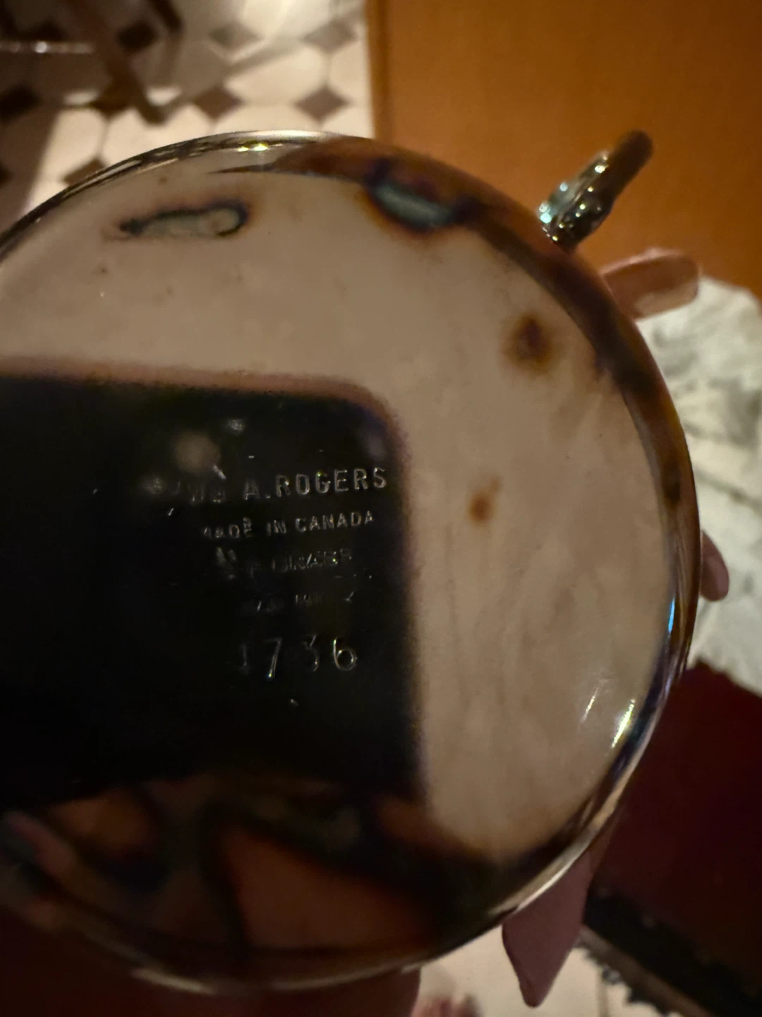 Wm. A. Rogers Cream and Sugar Set - photo 2