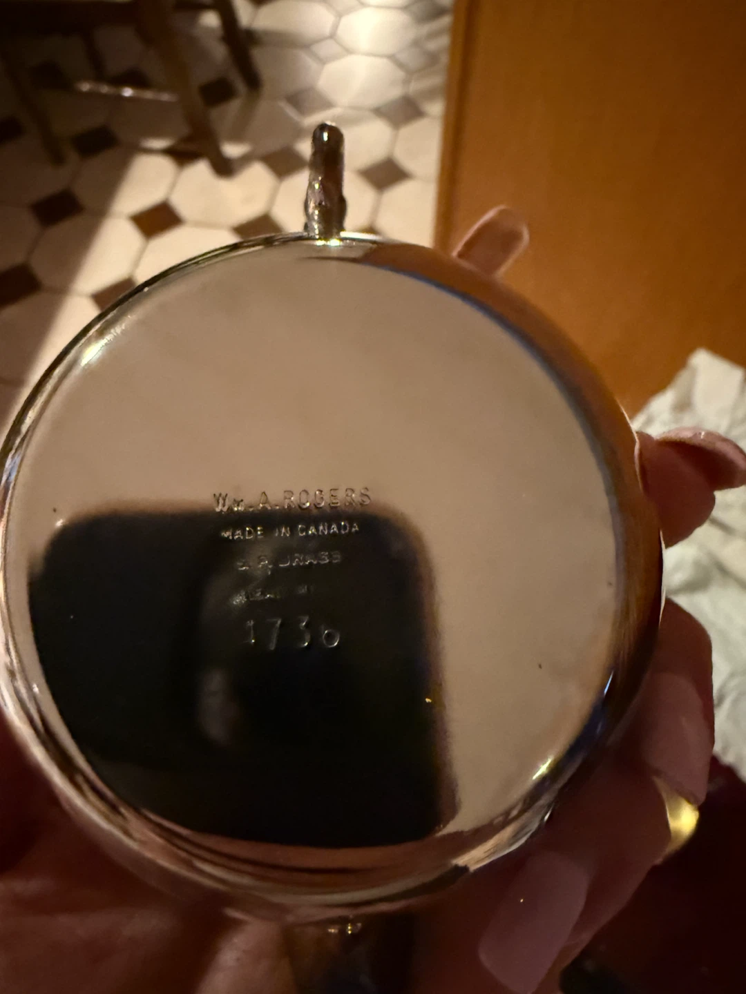 Wm. A. Rogers Cream and Sugar Set - photo 3