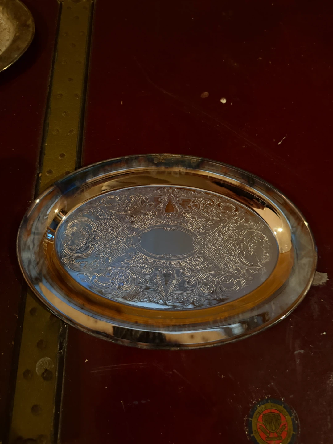 Wm. A. Rogers Silver Plated Serving Tray