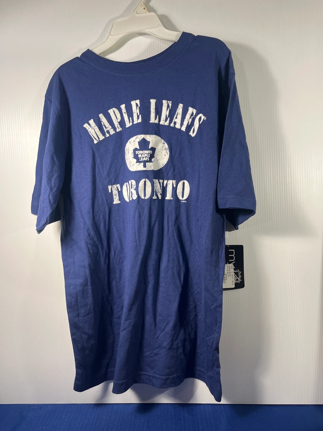 Toronto Maple Leafs Shirt  XL 16/18+ FREE Vintage 90s Card Pack - photo 3