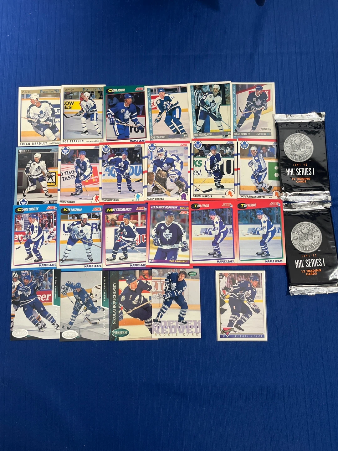 Toronto Maple Leafs Shirt  XL 16/18+ FREE Vintage 90s Card Pack - photo 4