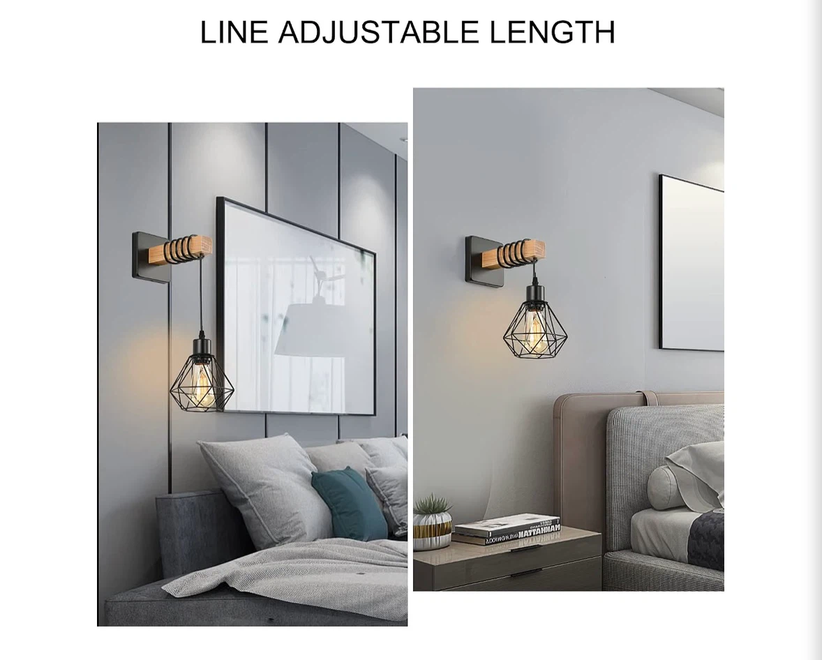 Set of Two Industrial Wall Sconces - photo 5