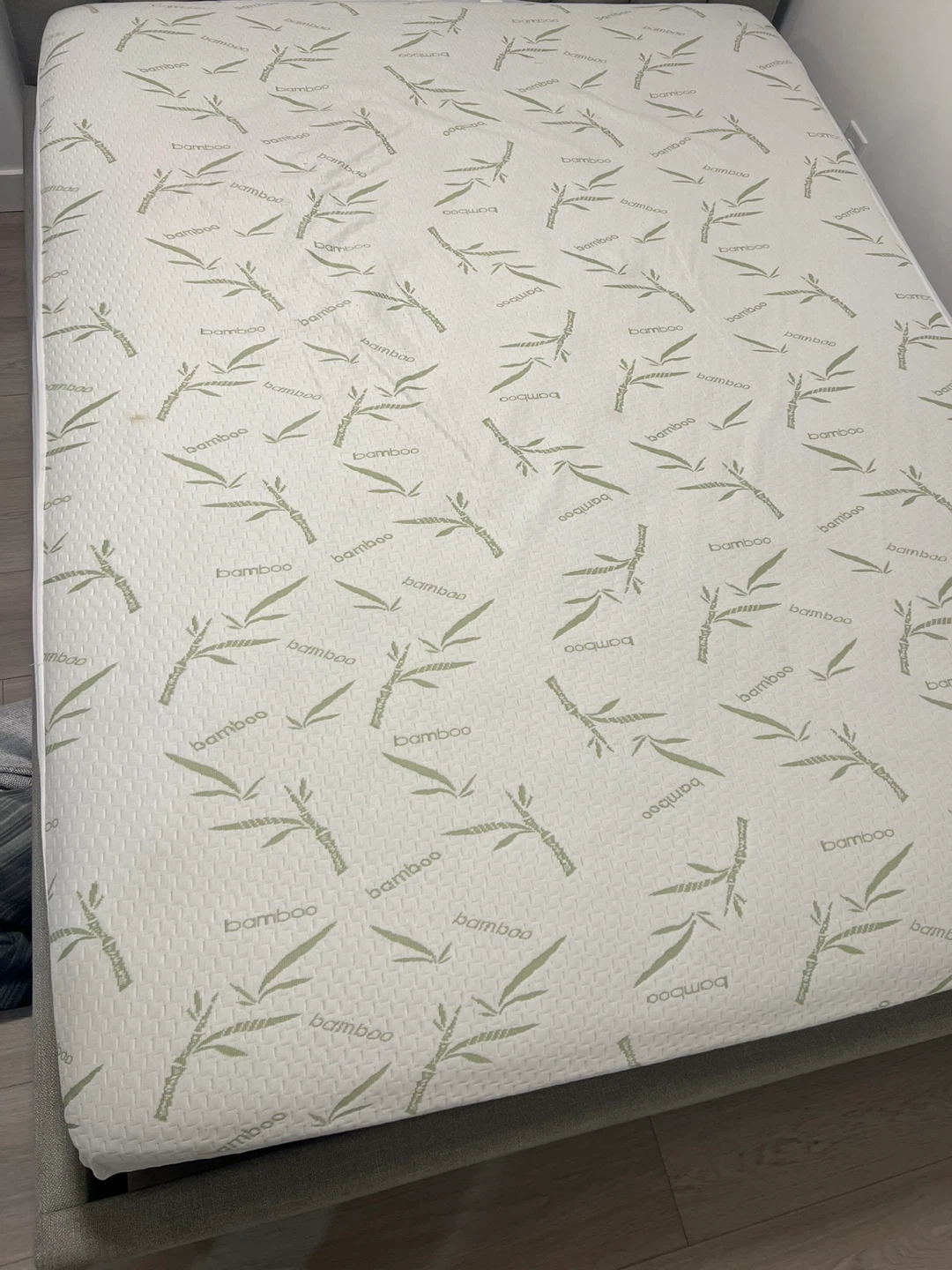Brick Queen Bed + Springwall Mattress & Protector - photo 4