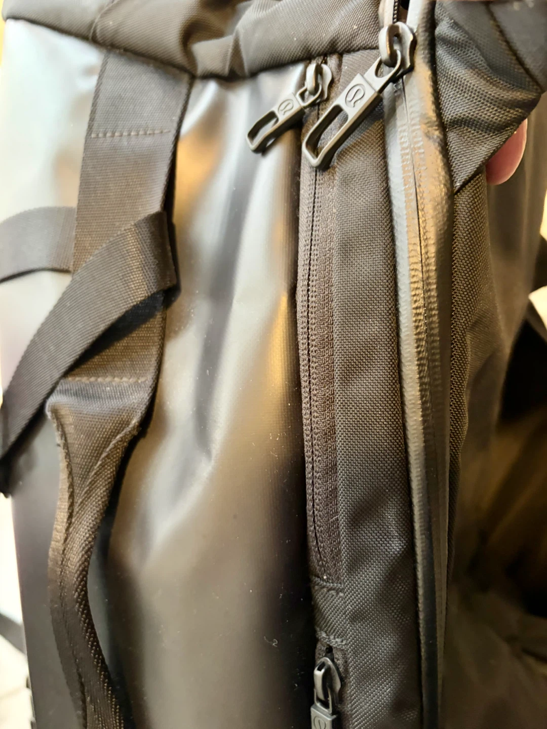 Lululemon big Black Backpack in great condition - photo 2